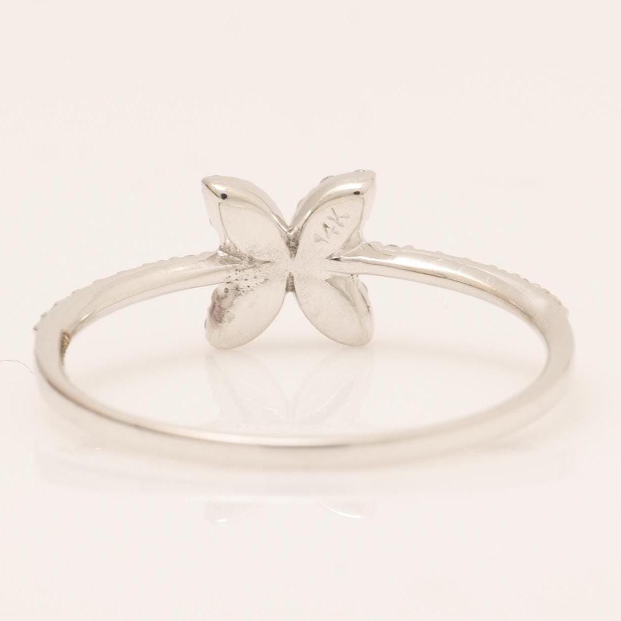 Butterfly Diamond Ring