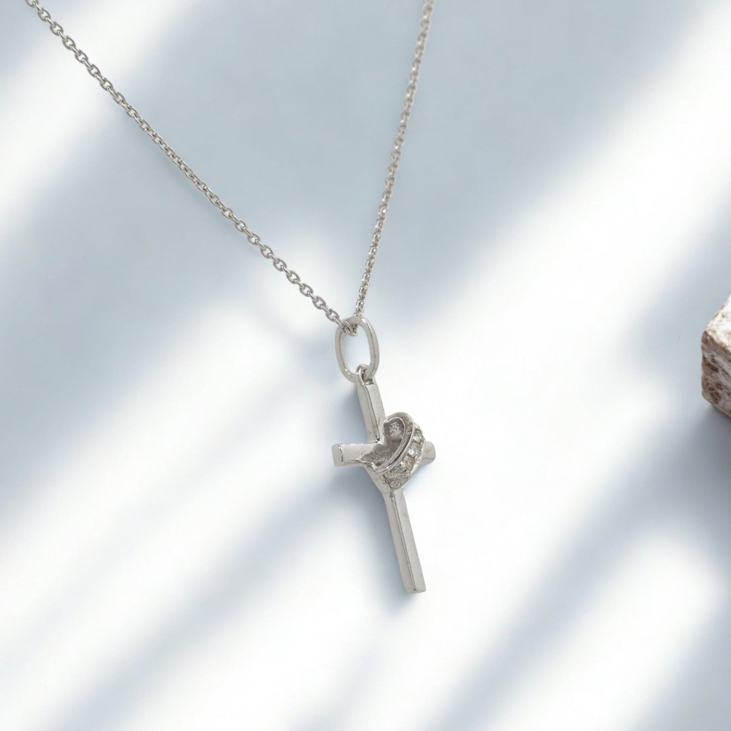 Cross Diamond Pendant