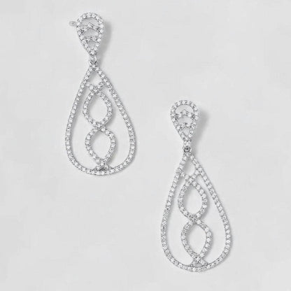 Dangle Diamond Earrings