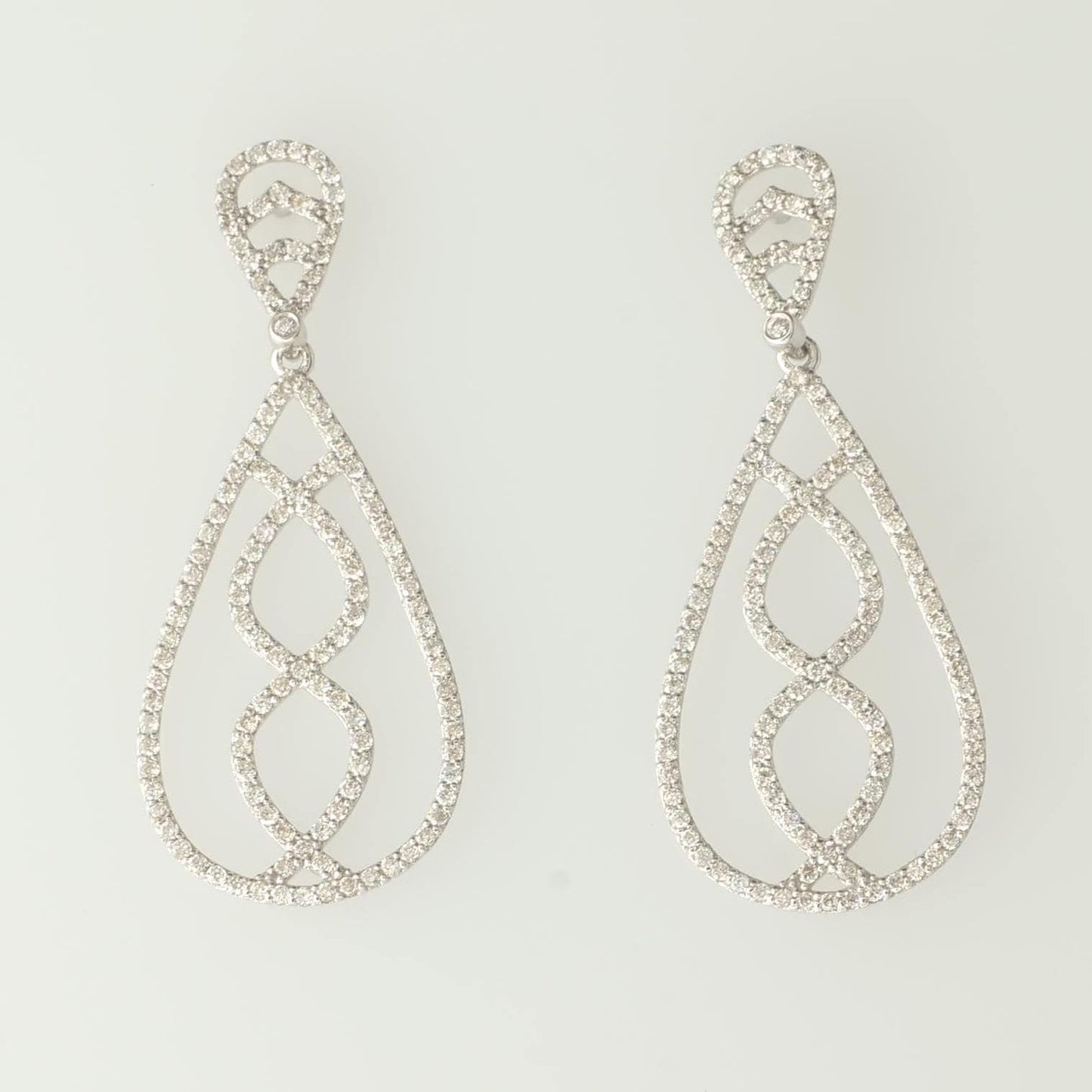 Dangle Diamond Earrings
