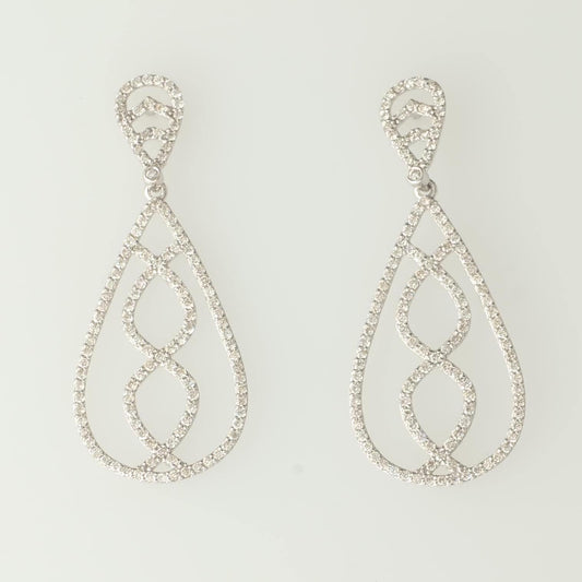Dangle Diamond Earrings