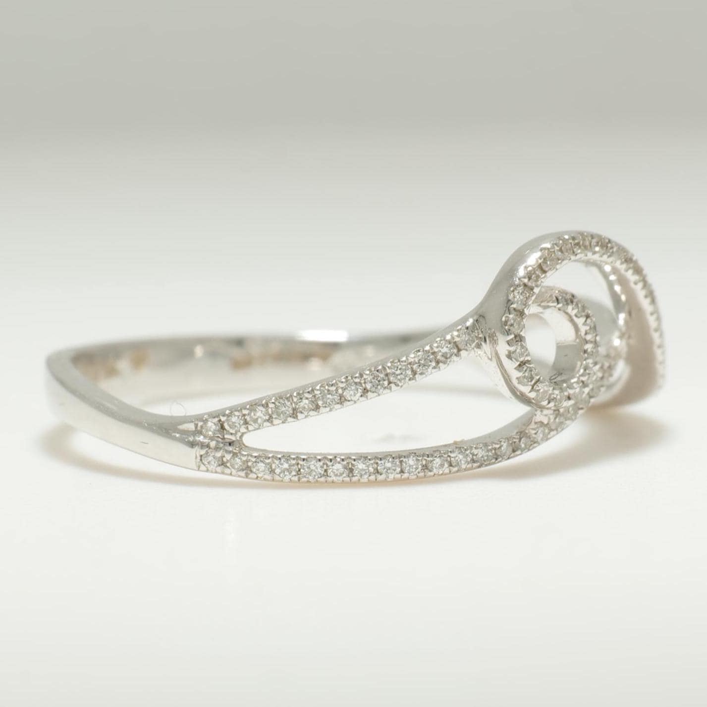 Infinity Loop Diamond Ring