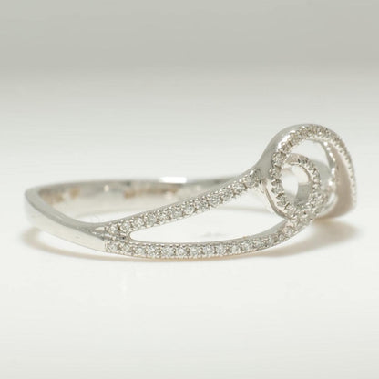 Infinity Loop Diamond Ring