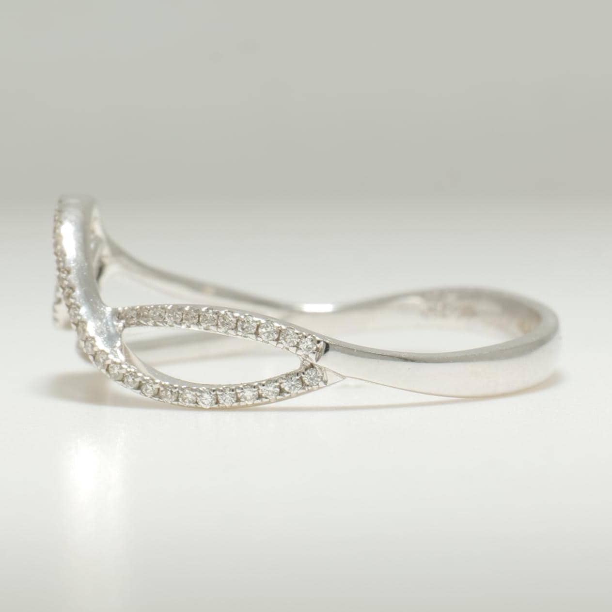 Infinity Loop Diamond Ring