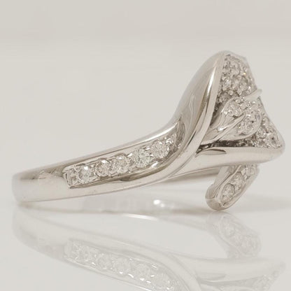 Leaf Natural Diamond Ring
