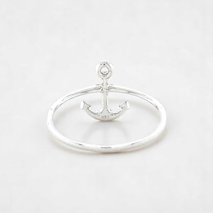 Anchor Diamond Ring