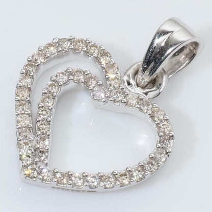 Heart Diamond Pendant