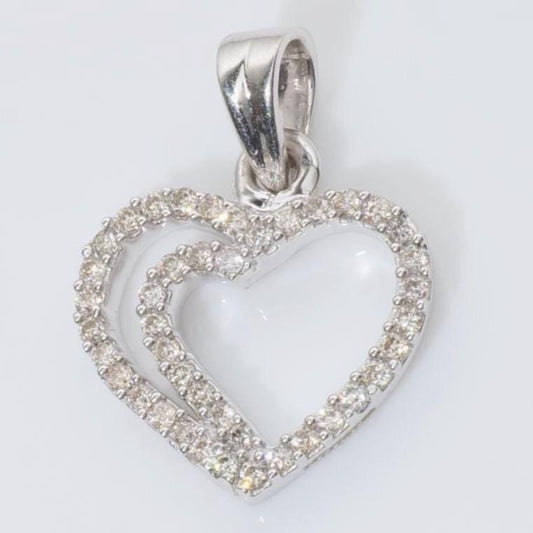 Heart Diamond Pendant