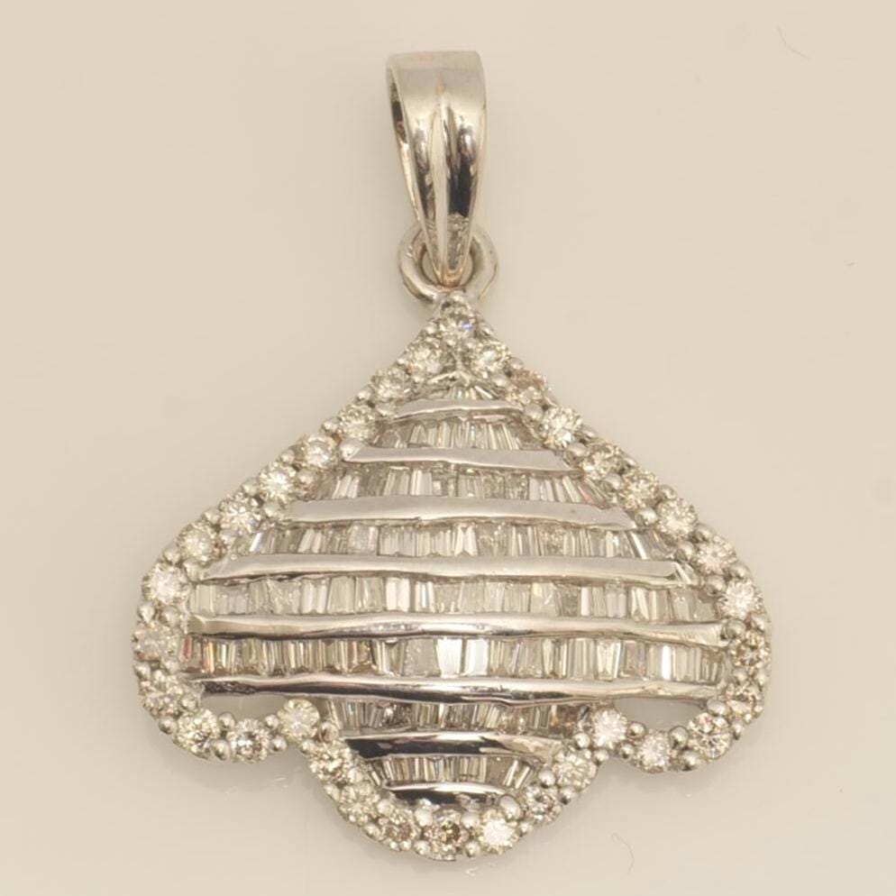 Flower Petal Pendant Necklace