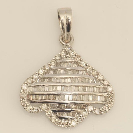 Flower Petal Pendant Necklace