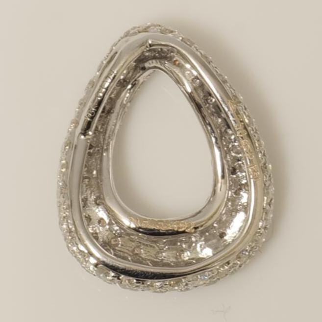 Teardrop Diamond Pendant