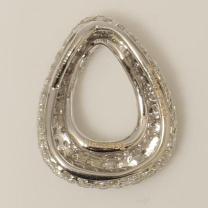 Teardrop Diamond Pendant