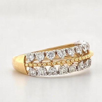Half Eternity Diamond Ring