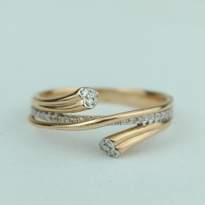 Heart Band Diamond Ring