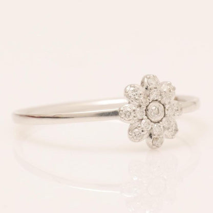 Flower Diamond Ring