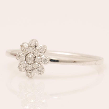 Flower Diamond Ring