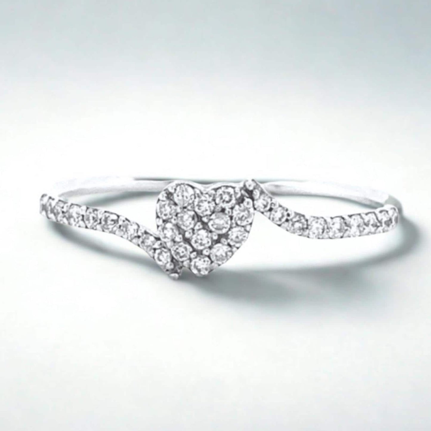 Heart Diamond Ring