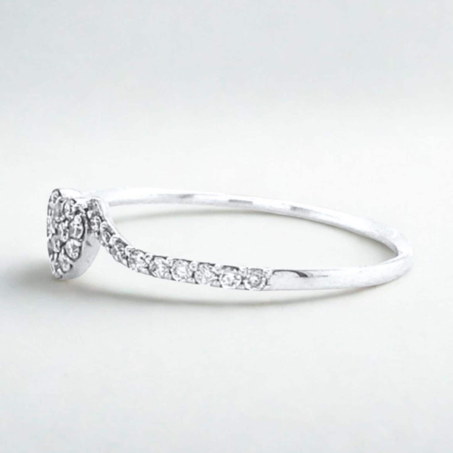 Heart Diamond Ring