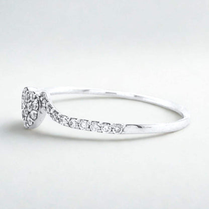 Heart Diamond Ring