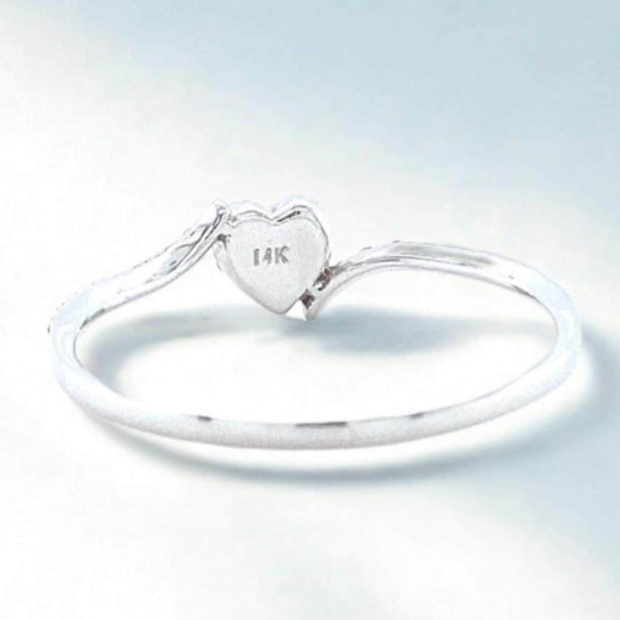 Heart Diamond Ring
