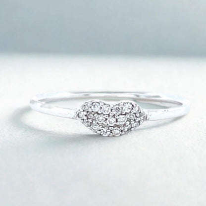 Heart Diamond Ring