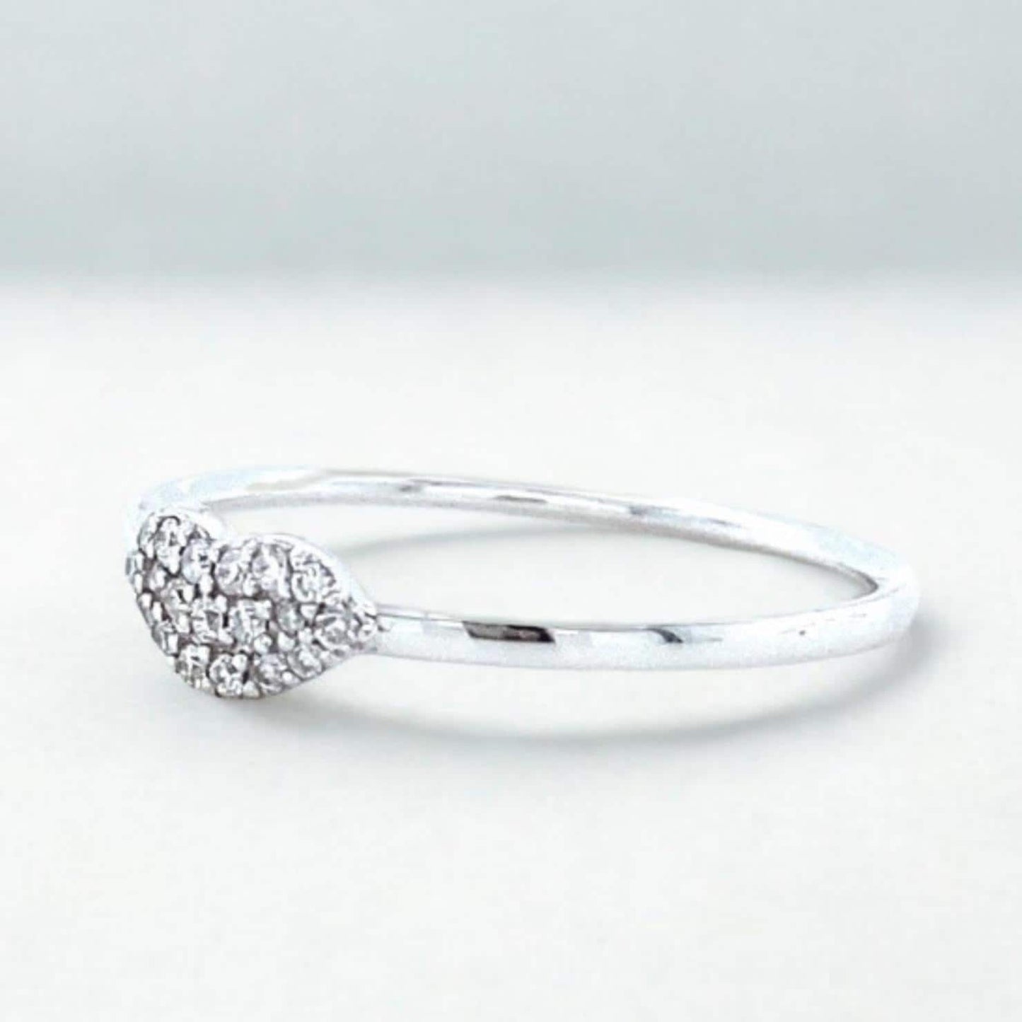 Heart Diamond Ring