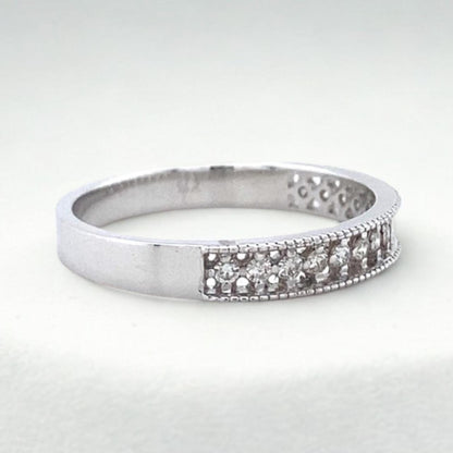 Round Diamond Eternity Band Ring