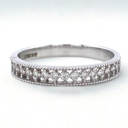 Round Diamond Eternity Band Ring