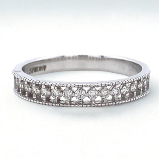 Round Diamond Eternity Band Ring