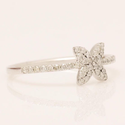 Butterfly Diamond Ring