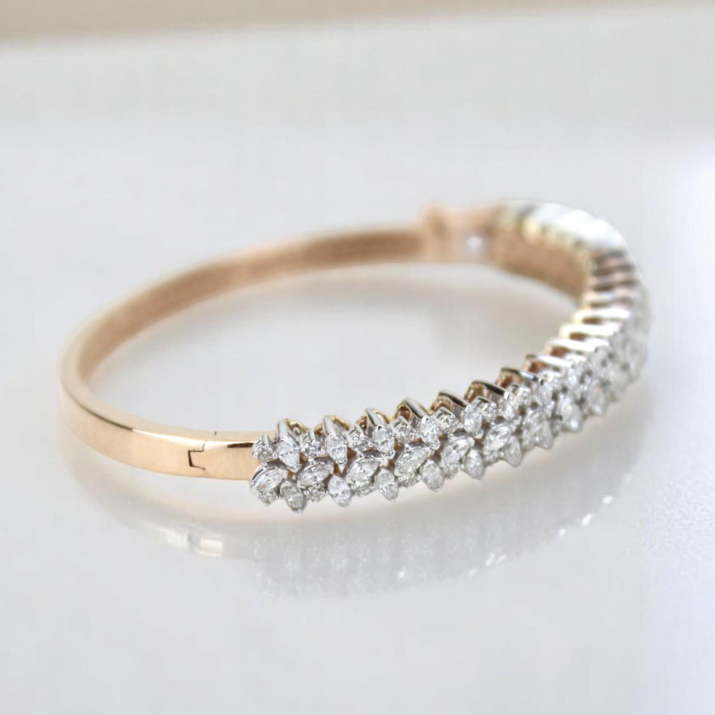 Floral Diamond Bracelet
