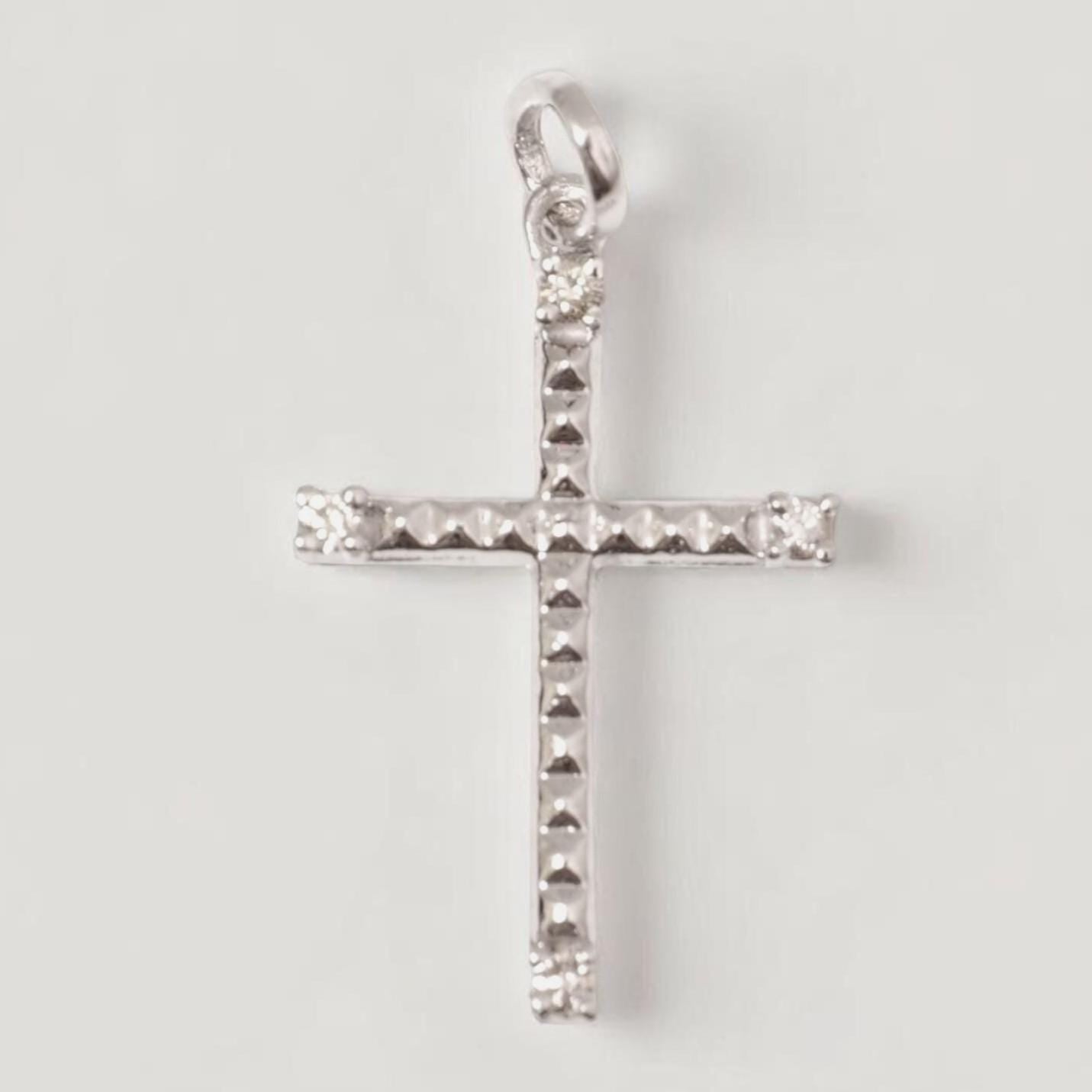 Diamond Cross Pendant