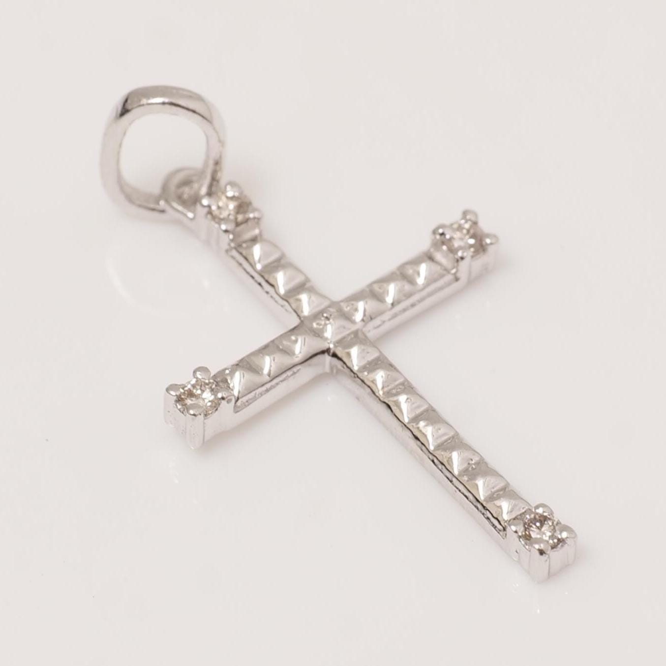 Diamond Cross Pendant
