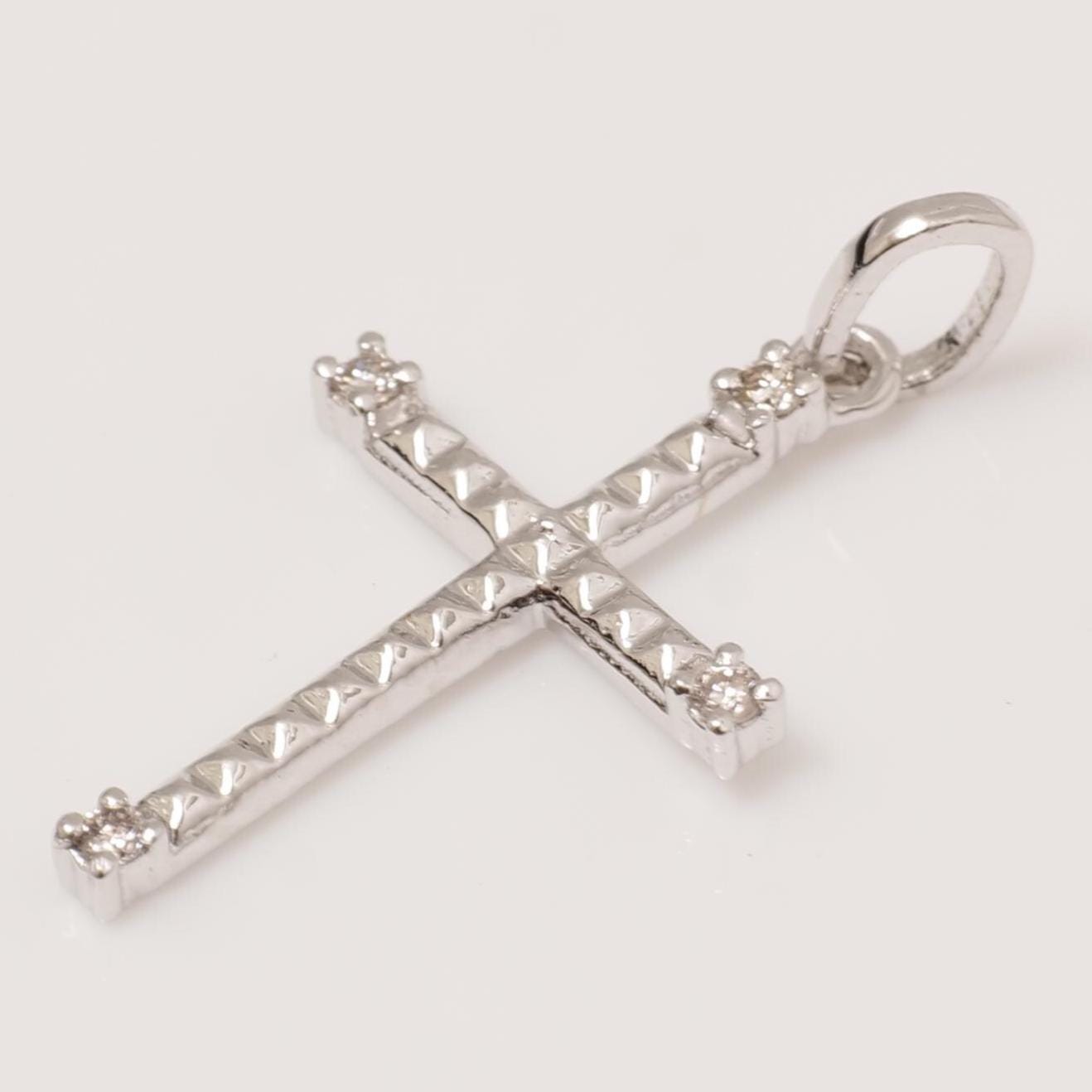 Diamond Cross Pendant