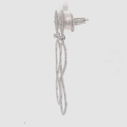 Dangle Diamond Earrings