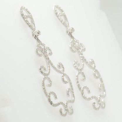 Filigree Chandelier Diamond Earrings