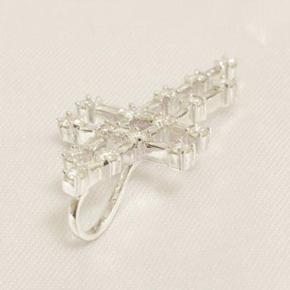 Cross Diamond Pendant Necklace