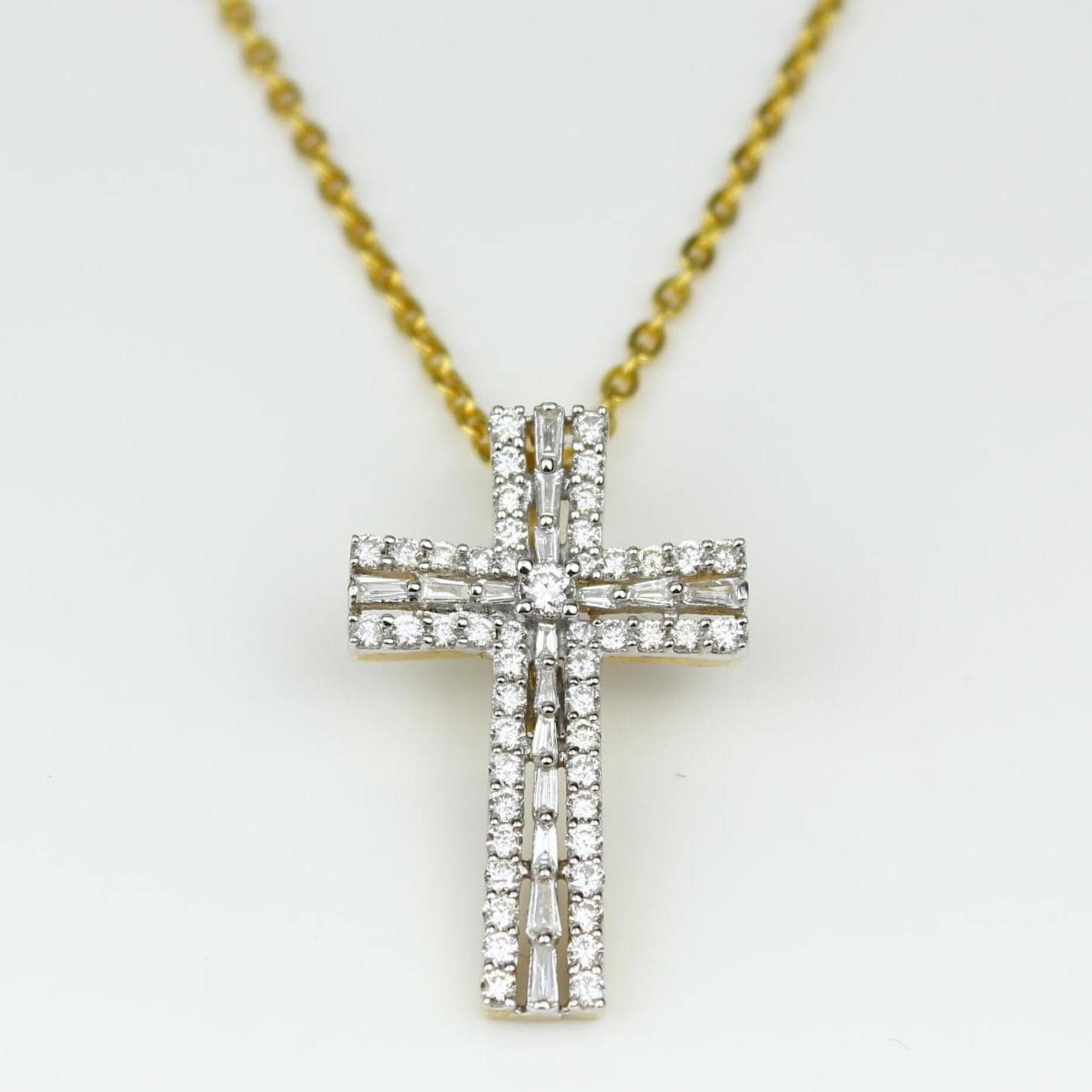 Diamond Cross Pendant