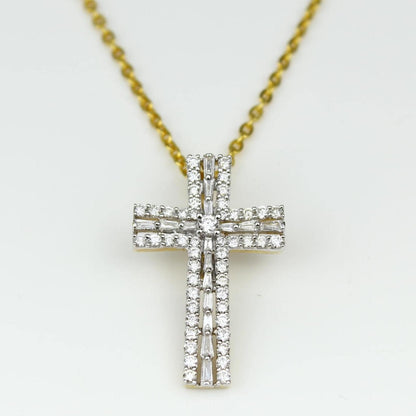 Diamond Cross Pendant