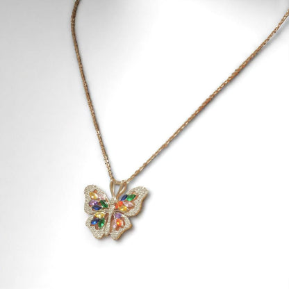 Butterfly Diamond Necklace