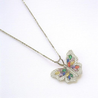 Butterfly Diamond Necklace