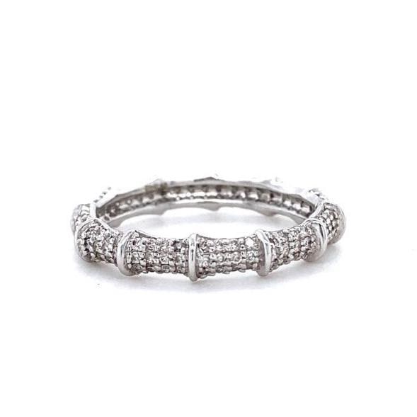 Bamboo Diamond Eternity Ring