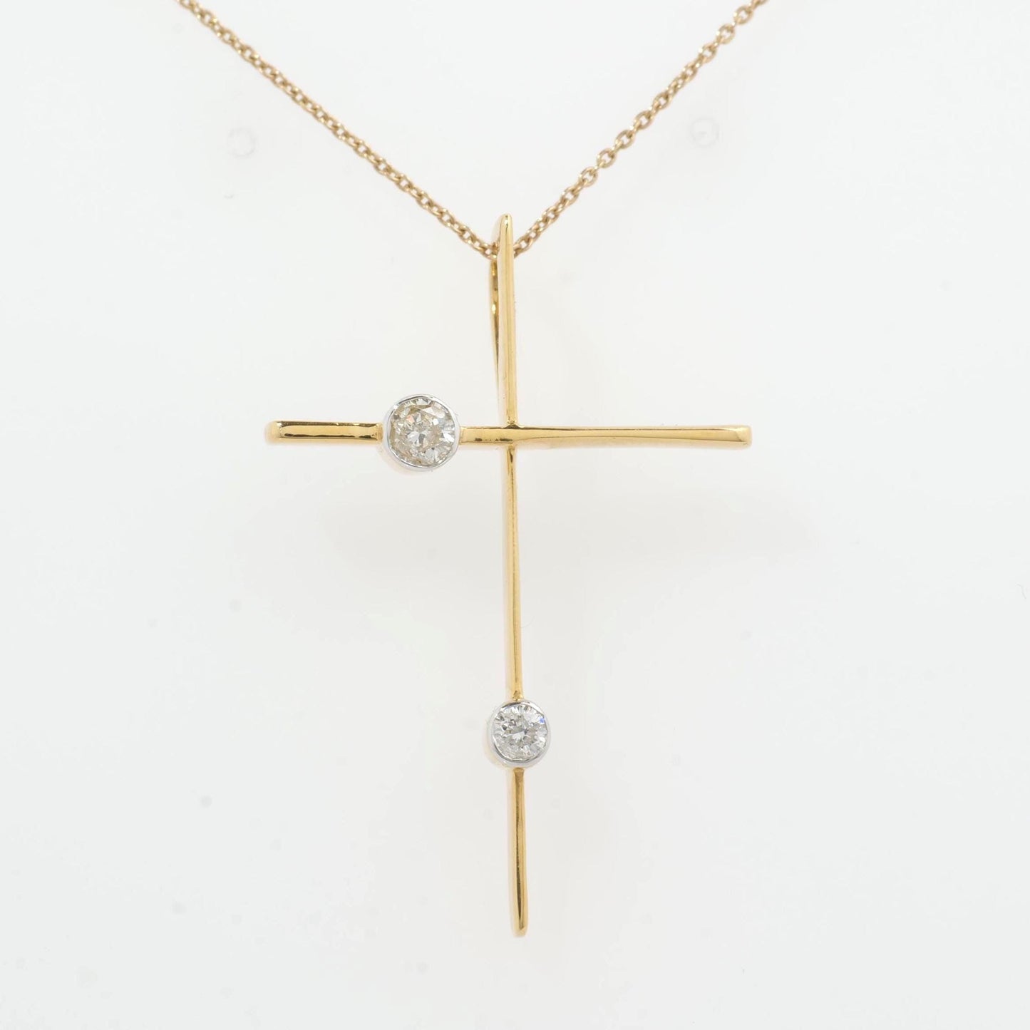 Diamond Cross Pendant