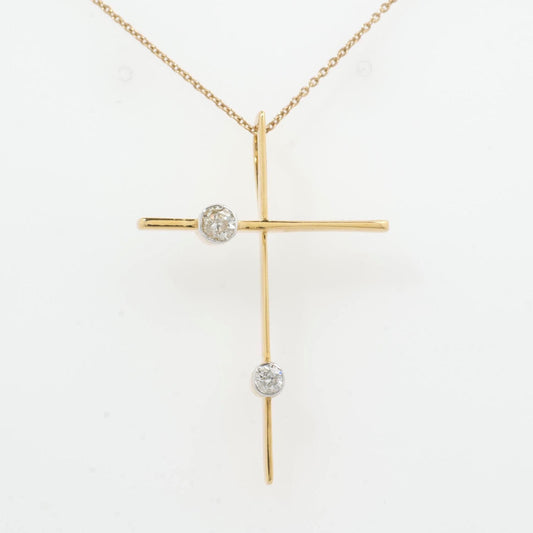Diamond Cross Pendant
