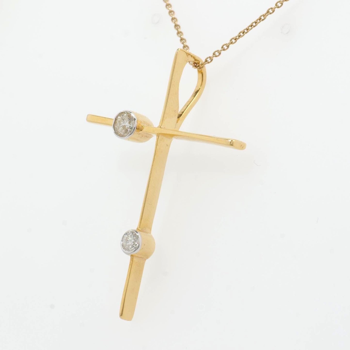 Diamond Cross Pendant