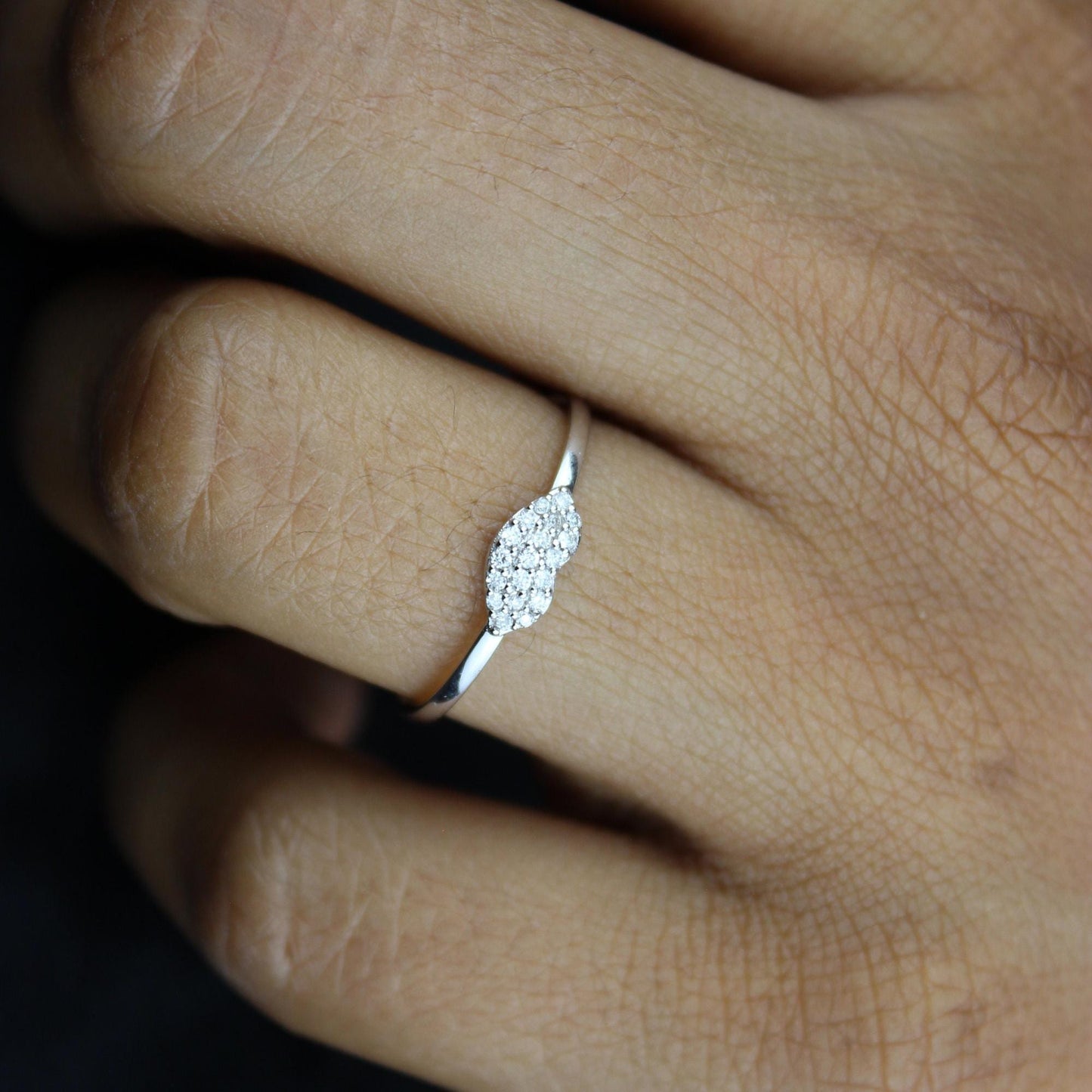 Heart Diamond Ring