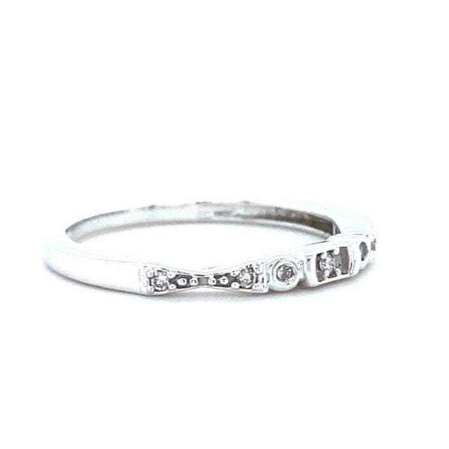 Dainty diamond Band Ring