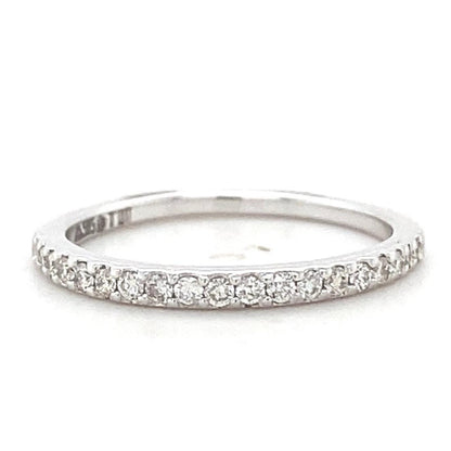 Pave Diamond Eternity Band
