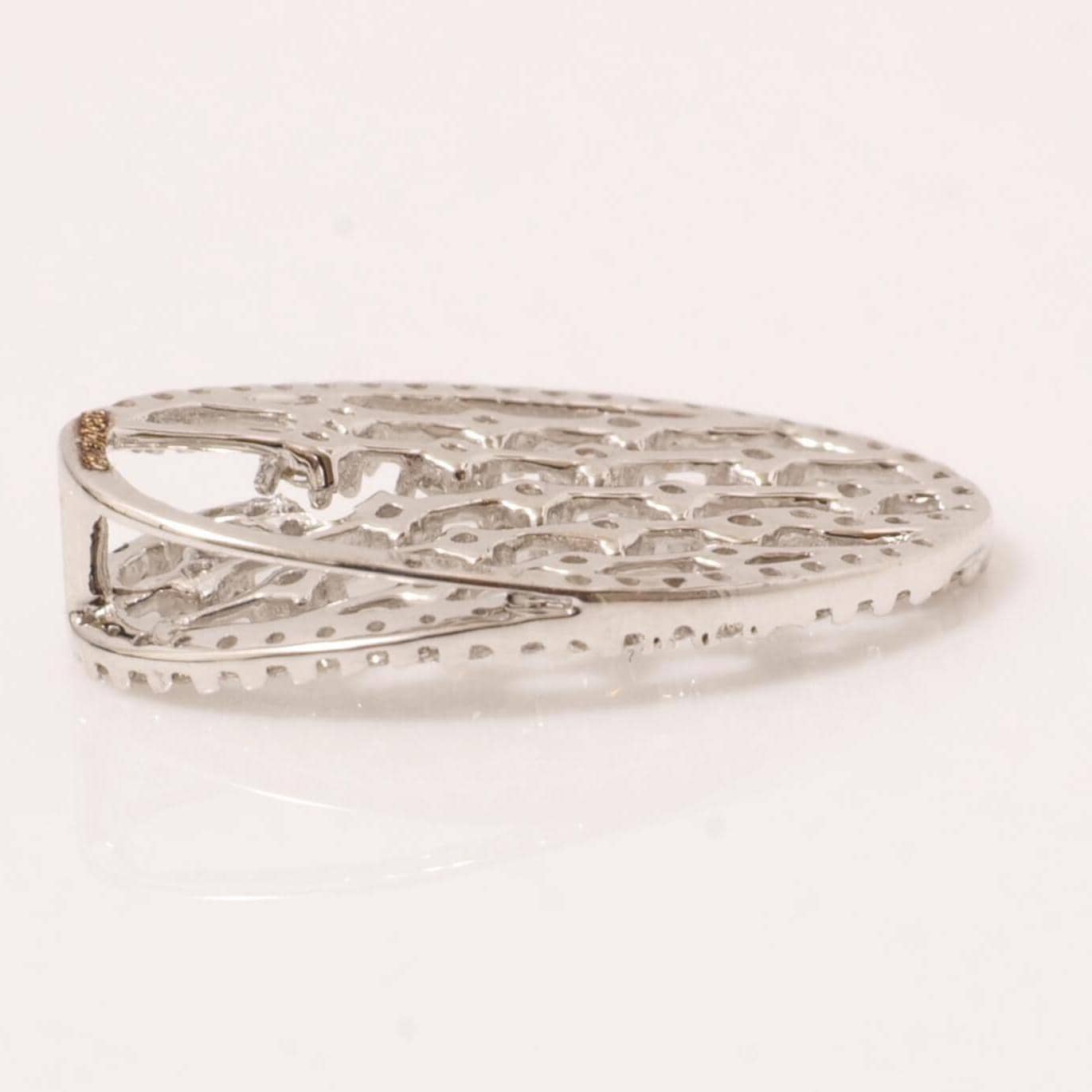 Oval Diamond Pendant