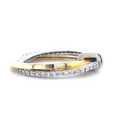 Diamond Knots Ring